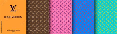 Louis Vuitton logo colors